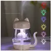 3 en 1 Humidificateur d air led, Humidificateur d'air intérieur, Humidificateur d air bebe silencieux pour maison, voiture - Blanc
