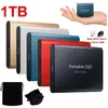 WOSHITE Disque Dur SSD Externe Portable 1TB 1To OTG Type-C USB Mini Ta...