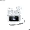 Ecouteurs True Wireless à réduction de bruit REMAX avec écran tactile ...