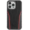 Audi Coque De Téléphone Genuine Leather Iphone 14 Pro Max 6.7 Czarno Autpupcmip14pmr8d3rd