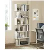 Vasagle Bibliothèque blanche à 6 niveaux - L70 x H190,5 cm