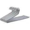 songmics Cintres Antidérapants Gris - Lot de 20