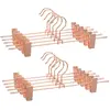 SONGMICS 10 Cintres pinces rose gold