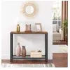 Table Console Vintage VASAGLE Montage Facile LNT80X