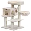 FEANDREA Arbre à chat stable, Beige