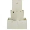 SONGMICS Boîtes de rangement pliables, Beige / 6