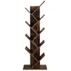Bibliothèque en forme d'arbre VASAGLE - 8 niveaux - Marron rustique