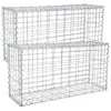 Lot de 2 Gabions à Pierres - SONGMICS - GGB253 - 100 x 50 x 30 cm - Mé...