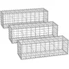 Gabions de pierre métallique galvanisé 100x30x30cm - SONGMICS