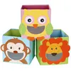 SONGMICS Boîte de rangement pliable, Multicolore