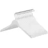 SONGMICS Cintre en bois avec accroches, Blanc