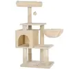 Feandrea Arbre à chat multi-niveaux, Beige
