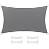 SONGMICS Voile d'ombrage, Gris Anthracite