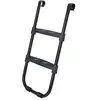 SONGMICS Échelle de trampoline antidérapante, Noir / 76 cm