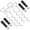 SONGMICS Kit Piquets Trampoline