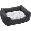 Feandrea Panier pour chien avec coussin rembourré, Noir