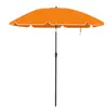 SONGMICS Parasol de 160 cm protection solaire upf 50+ Inclinable sur 30° orange