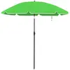 SONGMICS Parasol de jardin protection solaire, Vert / Ø 2 m