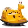 BALOVEBY Auto Tamponneuse pour Enfants 2-5 Ans Voiture Électrique Rota...