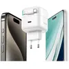 Chargeur Mural Usb-c Usams Gan Power Delivery 35 W, Noir