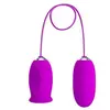 Pretty Love Daisy Dual Egg Vibrateur Rechargeable Violet 1ut