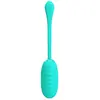 Pretty Love Kirk Oeuf Vibromasseur Rechargeable Vert Eau 1ut