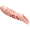 Gaine Pénis Naturelle Cecelia Vibrante et Extensible pour Plus de Plai...