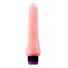 Baile Vibrateur Réaliste 19,5 cm avec Vibrations Multiples - Naturel