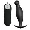 Pretty Love Anal Plug Silicone 12 Modes Vibration Noir 1pc