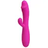 Vibromasseur Rabbit SNAPPY 9.5 x 3.2cm Rose 