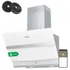 Ciarra AW6736NW Hotte aspirante décorative inclinée 60 cm A+++ Blanc