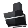Ciarra AW6736NB Hotte aspirante décorative inclinée 60 cm A+++ Noir