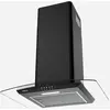 Ciarra AW6506BK Hotte aspirante décorative en verre 60 cm A+++ Noir