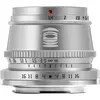 TTArtisan Objectif Grand Angle 35 mm F1.4 APS-C avec Mise au Point Manuelle Sony E Mount Silver