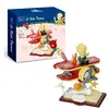 Pantasy Set Construction Figurine Le Petit Prince et Le Renard en Avion (86315)