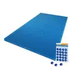 VOUNOT® Bache piscine rectangulaire en Polyethylene 160 gr/m2 4x7m Ble...