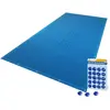 VOUNOT® Bache piscine rectangulaire en Polyethylene 160 gr/m2 4x8m Ble...