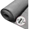 VOUNOT Brise vue occultant en hdpe 90g/m² 1.5x10m avec attaches de fixation gris