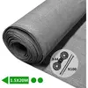 Brise vue occultant en HDPE 90g/m² 1.5x20m avec attaches de fixation g...