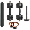 Kit haltère + barre + kettlebell Xiaomi Fed V2 40 kg Noir  ORMANC40V2