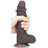 Gode SLIDING SKIN 13 x 3.5cm Marron 
