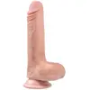 Gode réaliste DUAL Silicone 13 x 3.5 cm Chair 