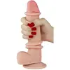 Gode réaliste SLIDING SKIN 16 x 4 cm 