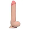 Gode réaliste SLIDING SKIN 18 x 3.8 cm 