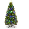 CostwaySapin de Noël Artificiel 120cm Arbre de Noël, Lumières LED mult...