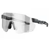 MAGICSHINE Lunettes WindBreaker Photocromic - noir + écran gris clair