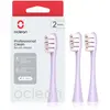 Oclean Professional Clean tête de rechange Purple 2 pcs