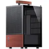 Jonsbo T6 PC TG Black/Wood - mini-ITX