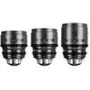 DZOFILM Set d'Objectifs Anamorphiques Prime Pavo 2x 28/40/75mm T2.1 - ...