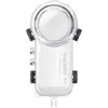Caisson de plongée invisible pour Caméra sport Insta360 X4 Transparent